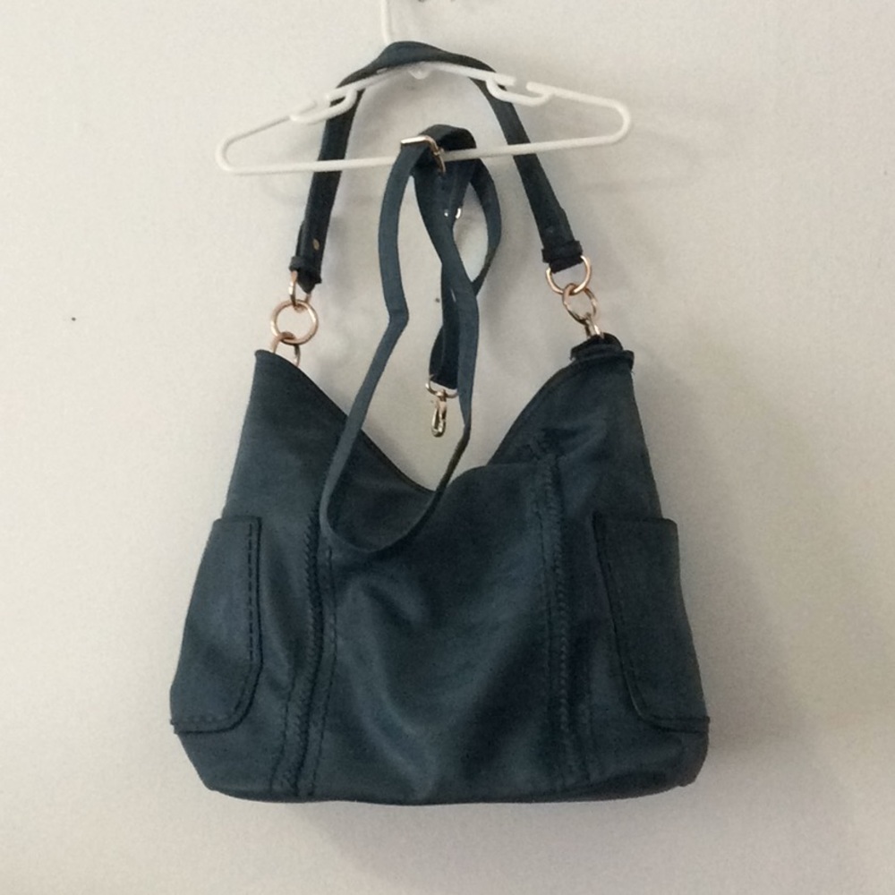 New MKF leather purse